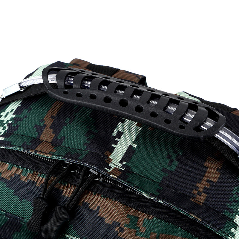 Hiking Waterproof Camouflage Nylon Backpack for Outdoor Camping - Image 4
