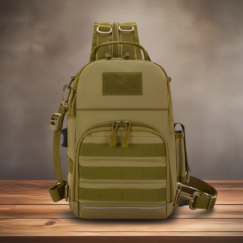 Hiking Multi-Use Tactical Chest Bag - Large Capacity Outdoor Crossbody Backpack for Men