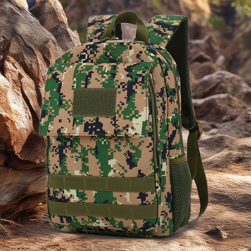 Aplon Camo Hiking Backpack - Compact & Durable for Men & Women, Ideal for Summer Camps and Mountaineering