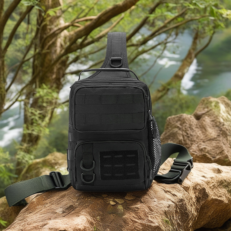 Luya Camouflage Crossbody Chest Bag - Hiking & Outdoor Adventure Essential