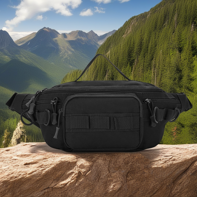 2024 Luya Hiking Waist Bag - Men's Outdoor Tactical Multifunctional Crossbody Backpack for Running and Cycling