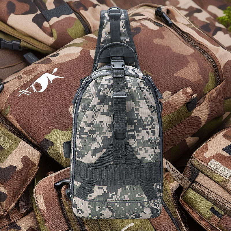 Aplon Camouflage Hiking Chest Bag - Multi-Purpose Outdoor Tactical Handbag