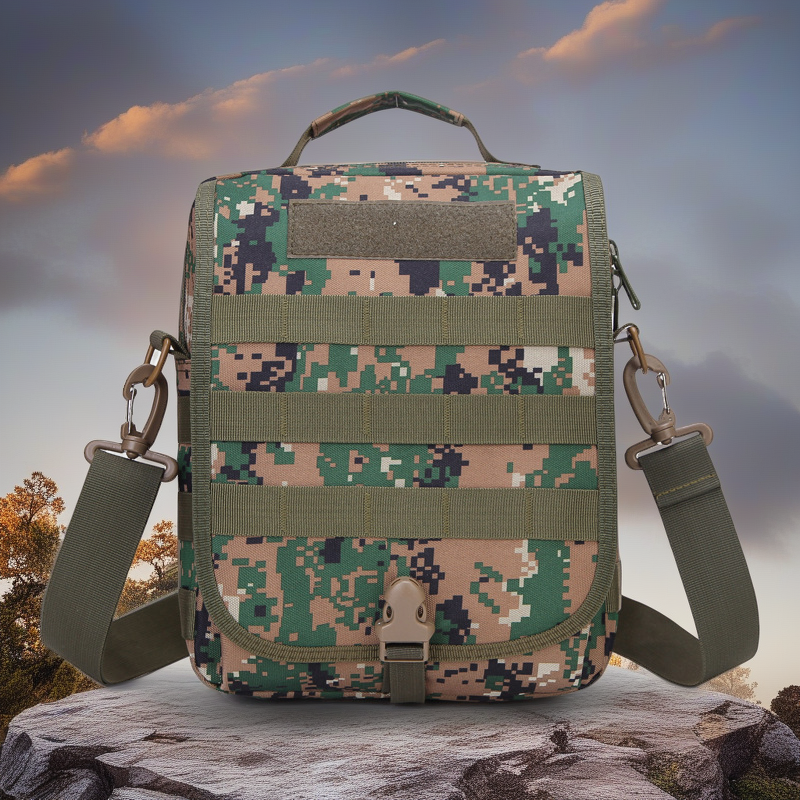 Tactical Camouflage Multi-Purpose Hiking Backpack - Outdoor Shoulder & Crossbody Bag