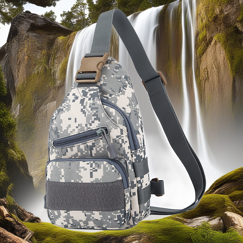 Aplon Tactical Hiking Chest Bag - Multi-Purpose Camouflage Shoulder & Crossbody Bag for Outdoor Adventures
