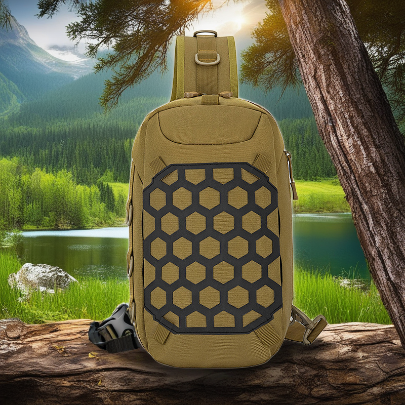 Hiking & Camping Lightweight Crossbody Fishing Gear Storage Bag