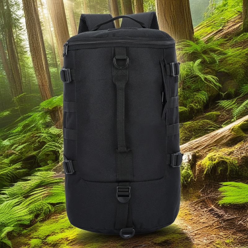 Aplon Large Capacity Camouflage Hiking Backpack - Outdoor Bucket Bag for Travel & Adventure