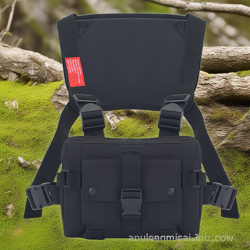Hiking Multifunctional Tactical Chest Bag - Men's Outdoor Vest Satchel