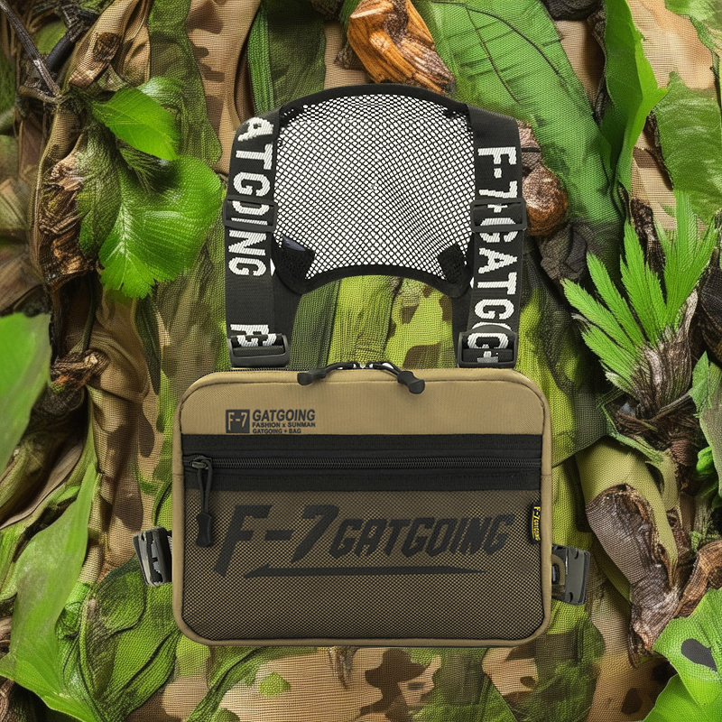 2022 Hiking Tactical Vest Backpack - Camouflage Chest Bag for Men